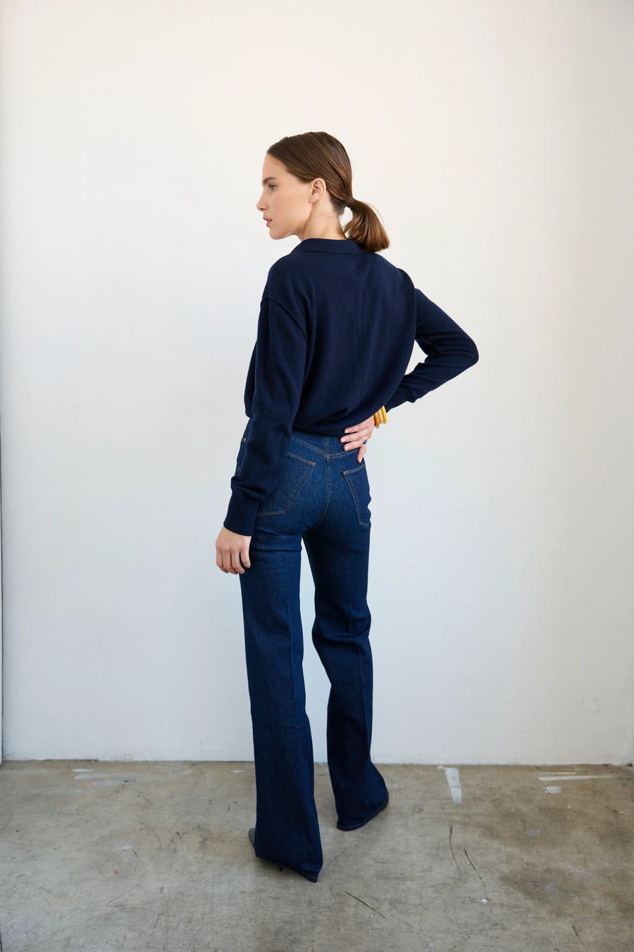 Jamie Haller Crease Jeans in Raw Rinse