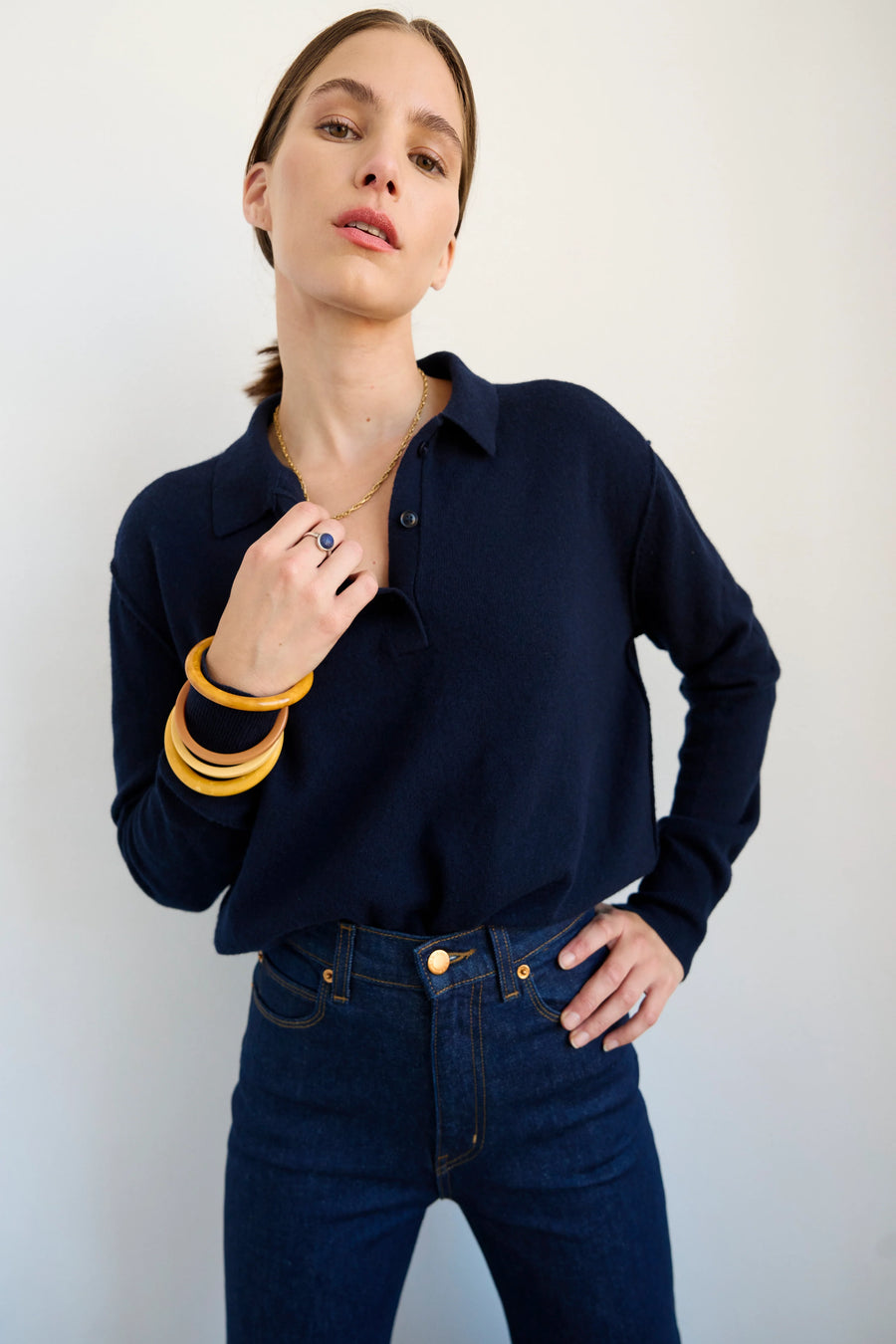 Jamie Haller Crease Jeans in Raw Rinse