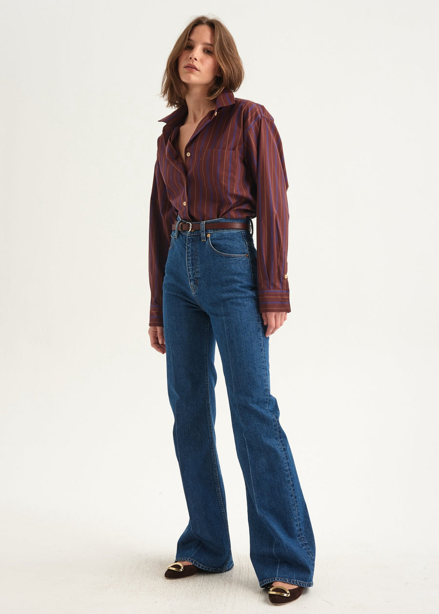 Jamie Haller Crease Jeans in Stone