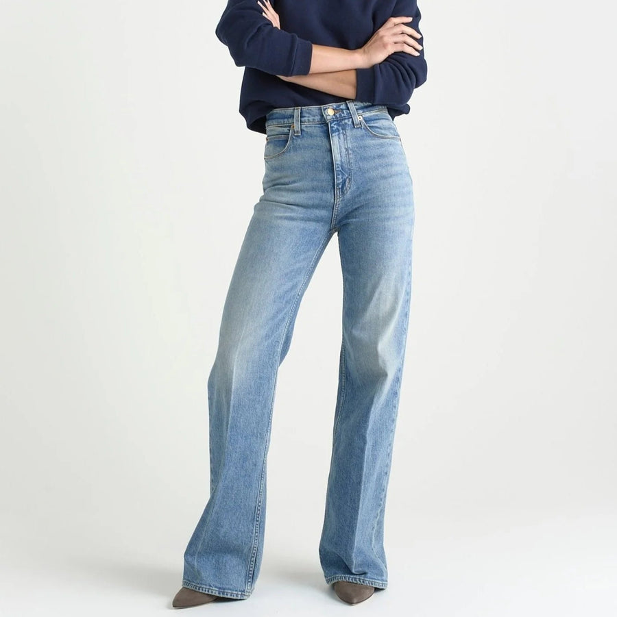 Jamie Haller Crease Jeans in Worn Indigo