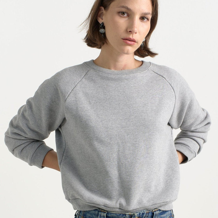 Jamie Haller Daily Sweatshirt in Heather Grey