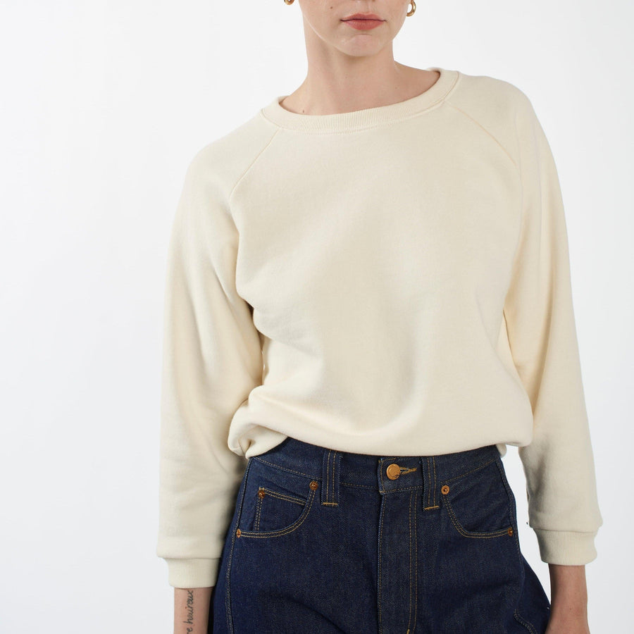 Jamie Haller Daily Sweatshirt in Natural White