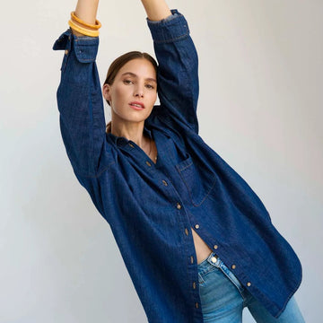 Jamie Haller Essential Shirt in Raw Rinse