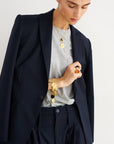 Jamie Haller Julius Blazer in Dark Navy