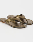 Jamie Haller San Diego Sandal in Metallic Olive