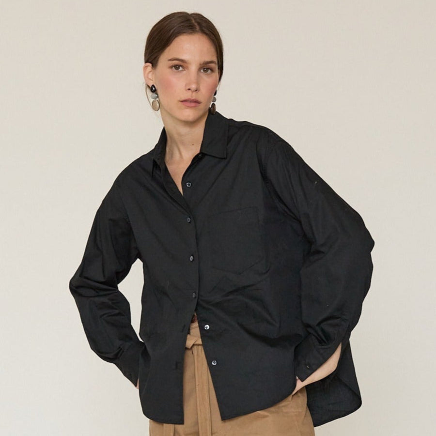 Jamie Haller Weekend Shirt in Black