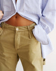 Jamie Haller Hammer Loop Pant in Eucalyptus