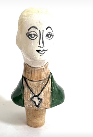 Jane goodall wine stopper
