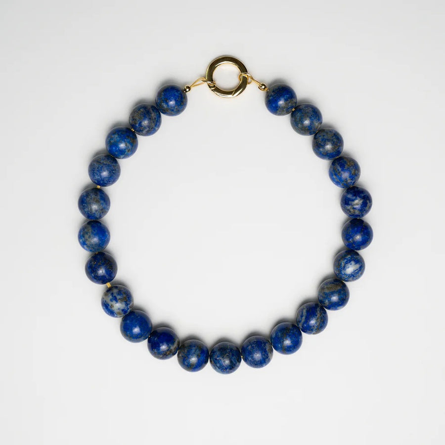 Lapis Lazuli Bead Necklace