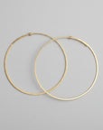 Large Dainty Hoops
