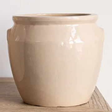 Small French Pot in Cream