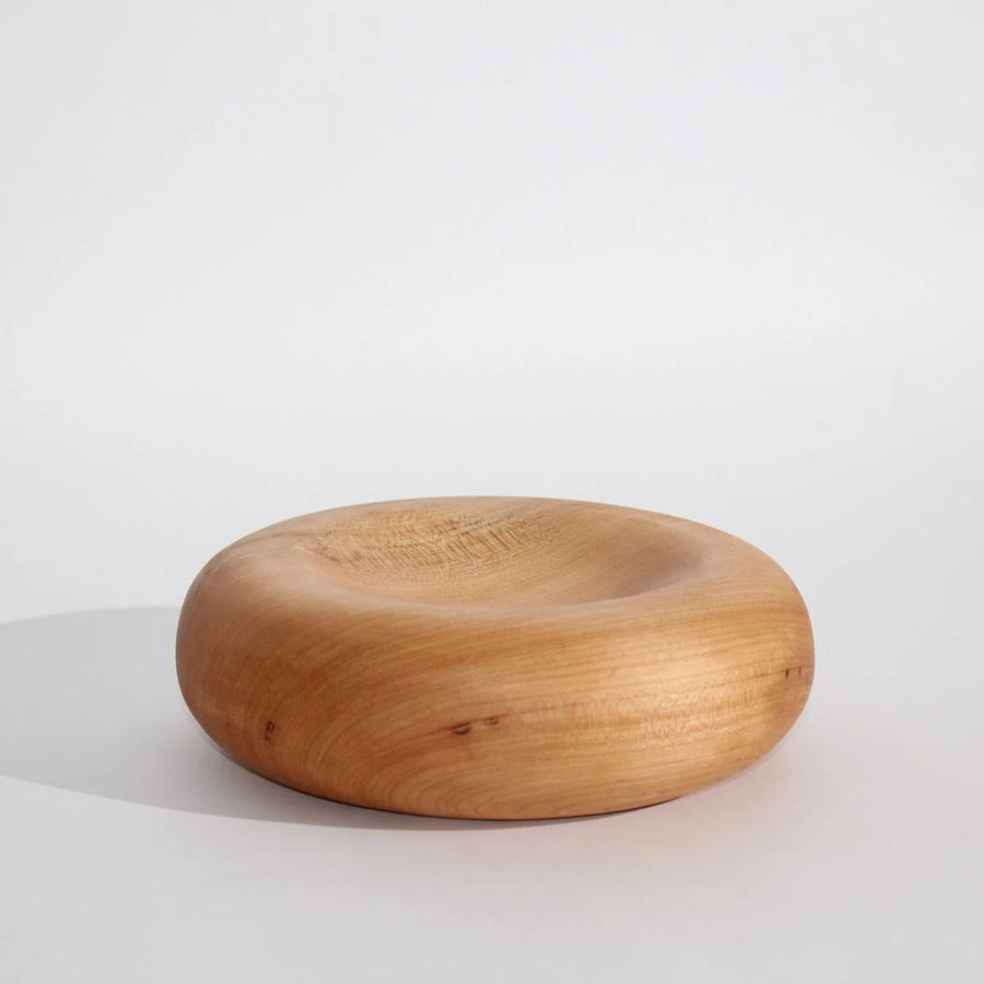 Large Donut Bowl in Maple