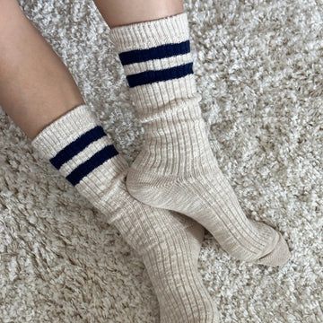 Le Bon Cottage Varsity Socks
