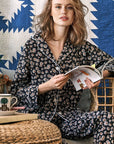 Marina Pajama Set in Daisy Print
