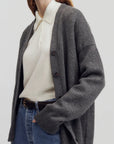 Maura Cardigan in Derby Grey