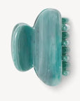 Mini Hair Claw in Jadeite