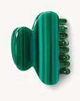 Mini Hair Claw Malachite 