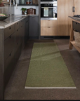 Nils Dark Olive/Dark Linen Rug 2' x 6'
