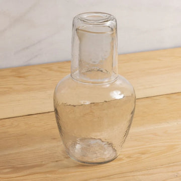 Pebble Glass Carafe Set