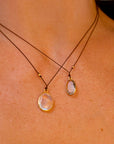 Margaret Solow Tourmalated Quartz Pendant Necklace