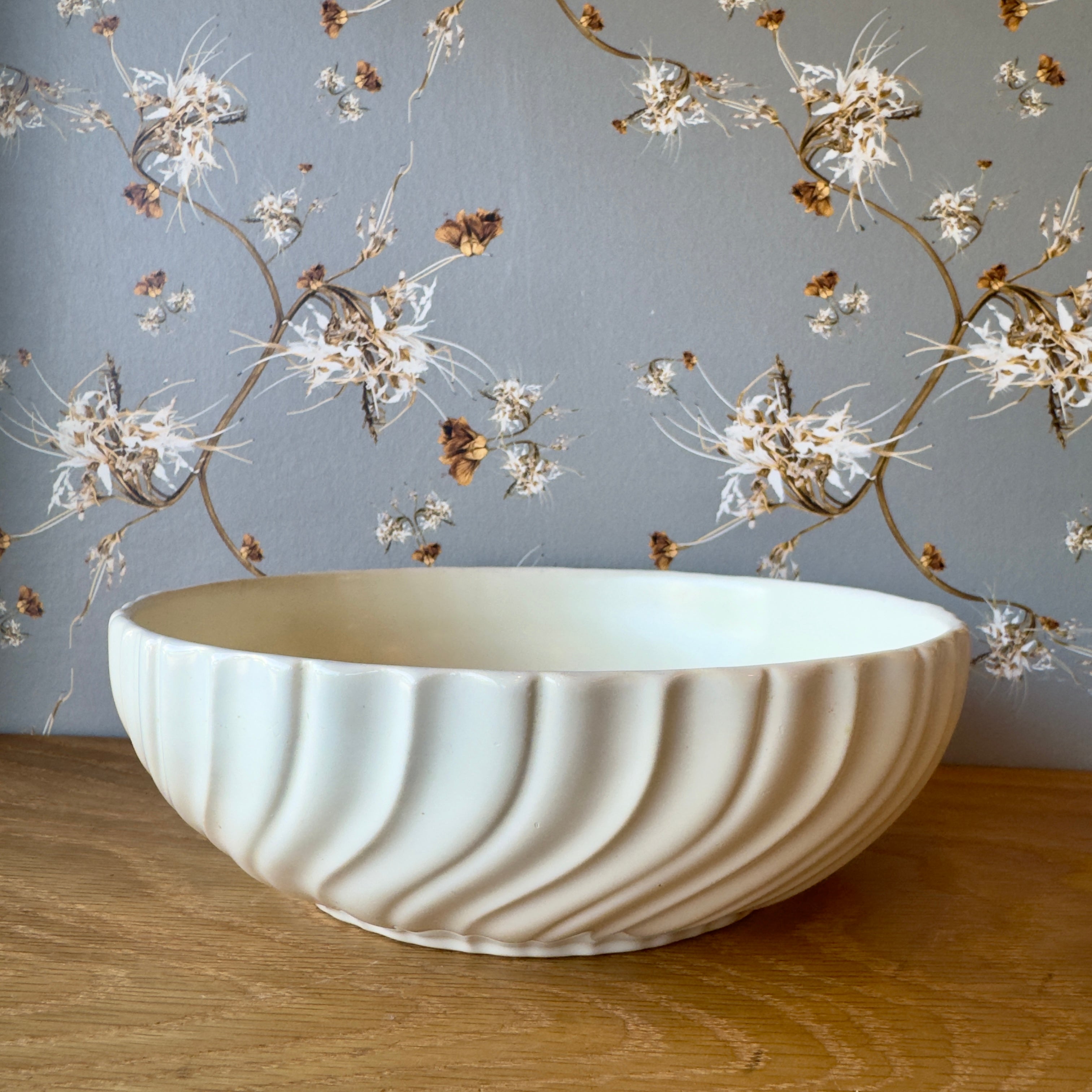 Vintage Cream Franciscan Bowl, Medium