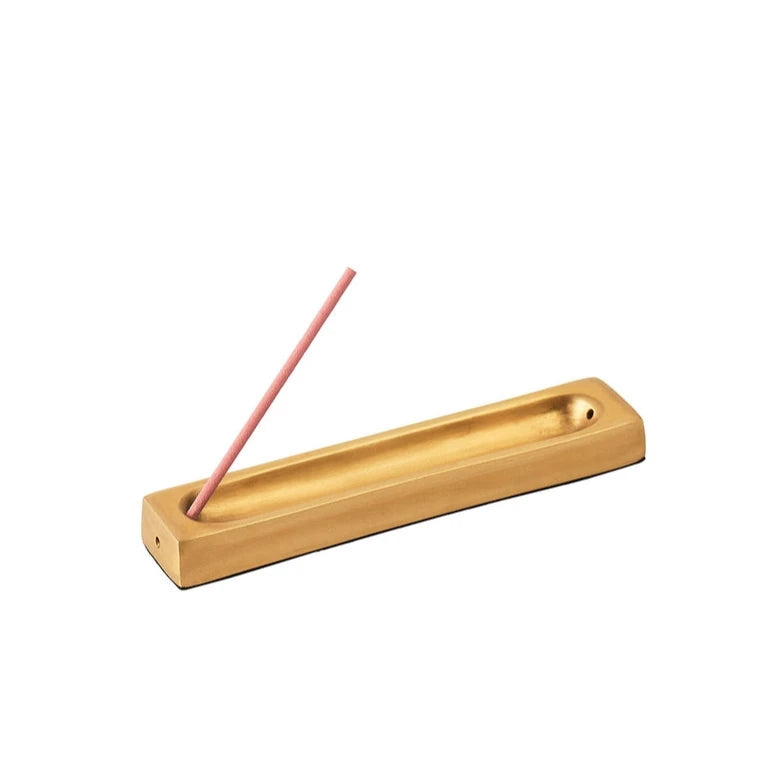 Rectangle Brass Incense Stand