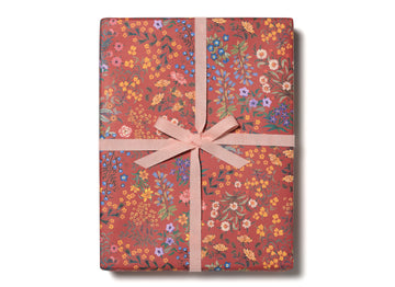 Red Plum Wrapping Paper