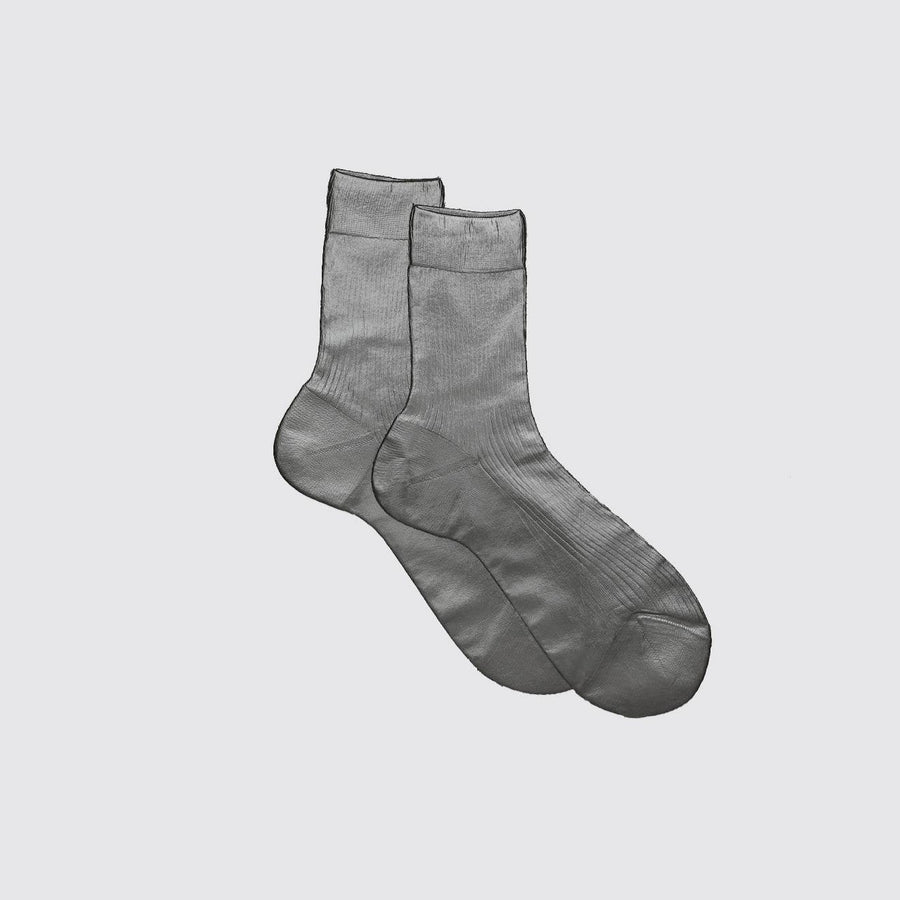 Ribbed Laminate Socks