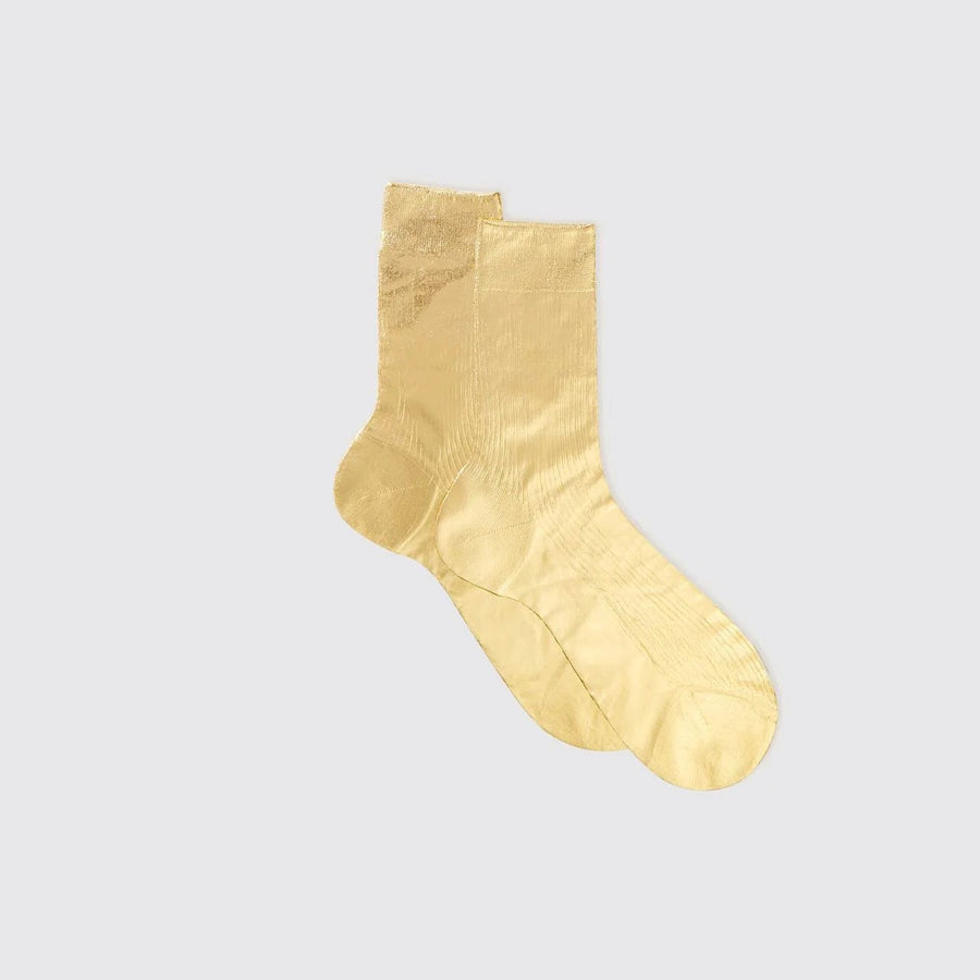 Ribbed Laminate Socks