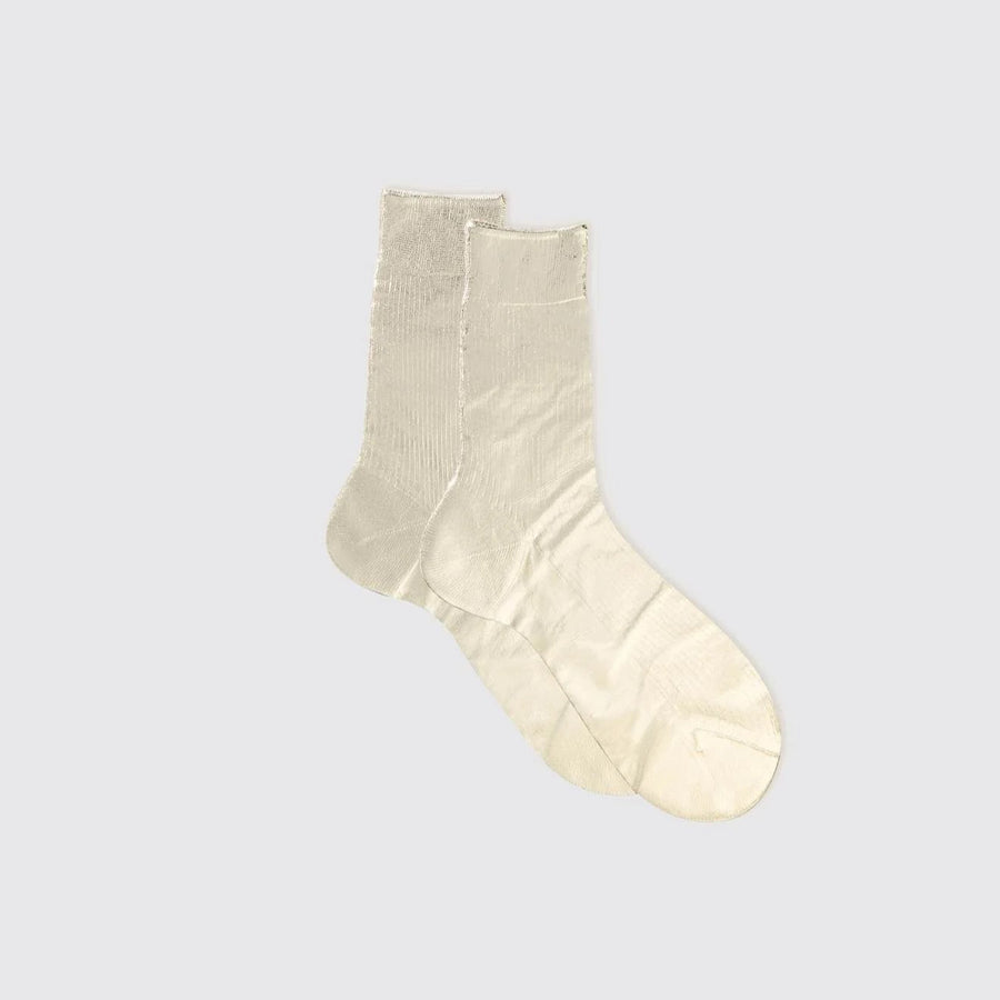 Ribbed Laminate Socks