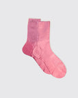 Ribbed Laminate Socks