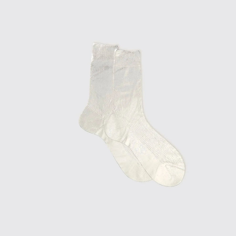 Ribbed Laminate Socks