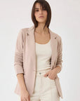 Stretch Linen Blazer
