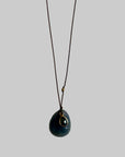 Sapphire Pendant with Sapphire Charm