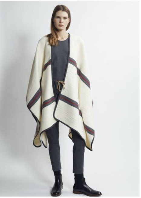 Blanket Cloak in Ivory