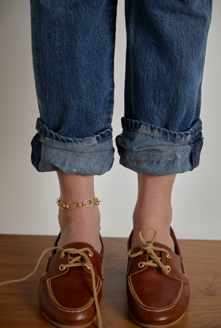 Jamie Haller Boat Loafer in Brown