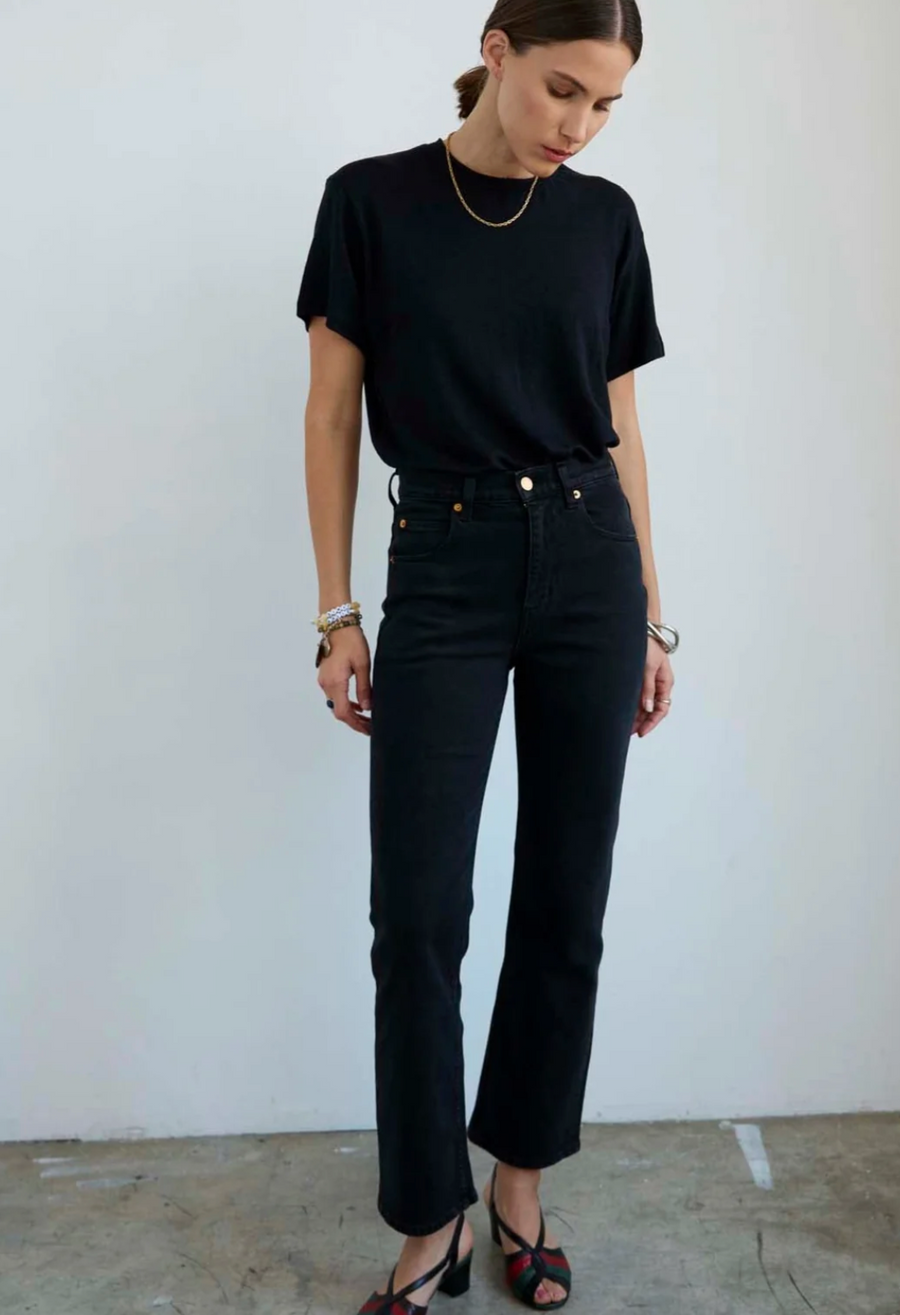 Jamie Haller Kenickie Jeans in Washed Black
