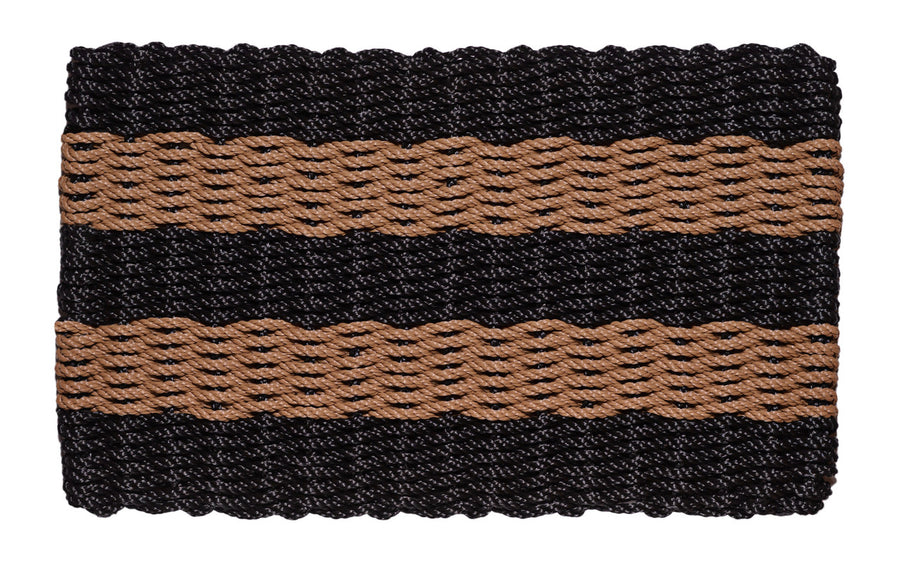Rope Doormat in Shoreline Stripe 18"x30"