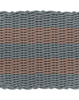 Rope Doormat in Shoreline Stripe 22"x40"