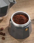 Stovetop Espresso Maker in Gray
