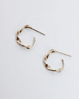 Takara Everyday Gold Twist Hoops