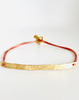 Talya Mor Small Clasp 14k Single Bar Bracelet