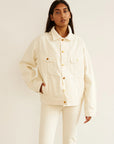The Loverboy Jacket in Ecru