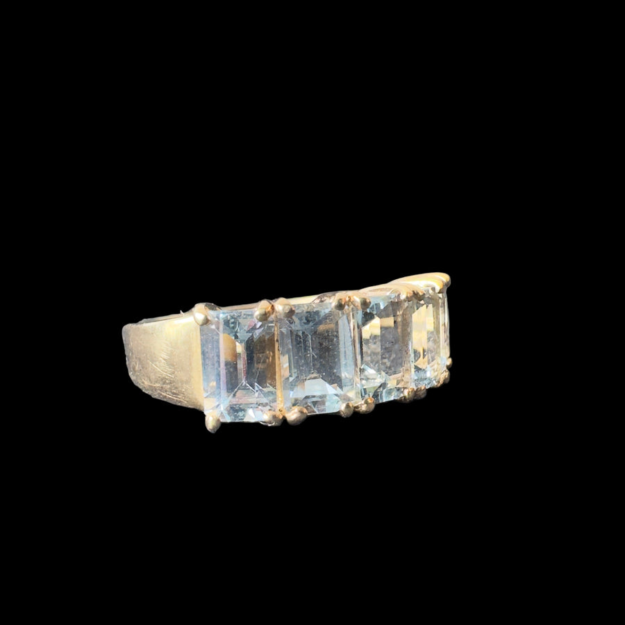 Vintage Aquamarine Ring