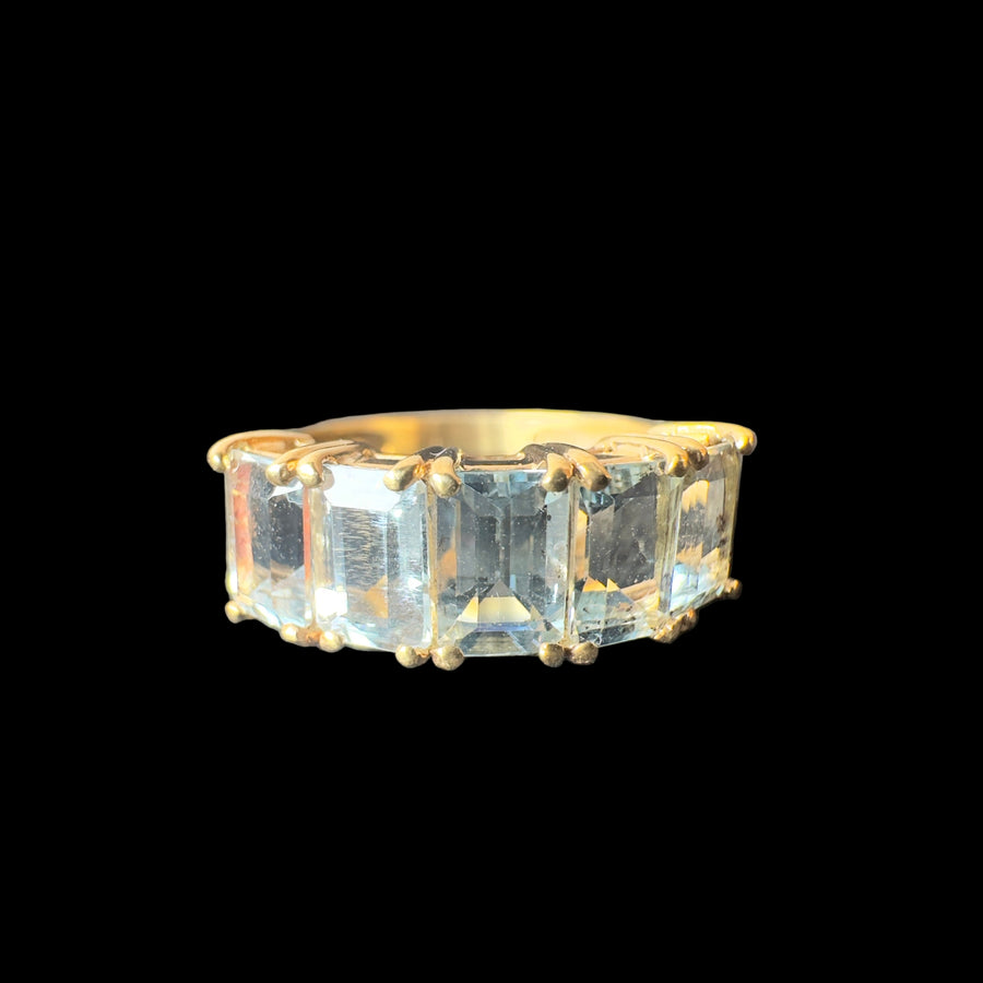 Vintage Aquamarine Ring