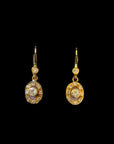 Vintage Drop Diamond Earrings