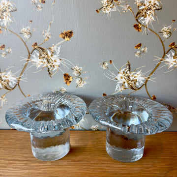 Vintage Mushroom Candle Holders