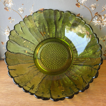 Vintage Olive Flower Bowl