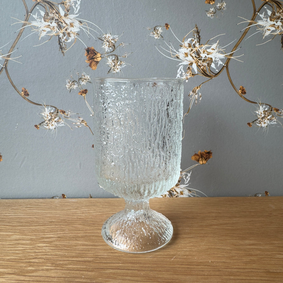 Vintage Stemmed Water Goblets