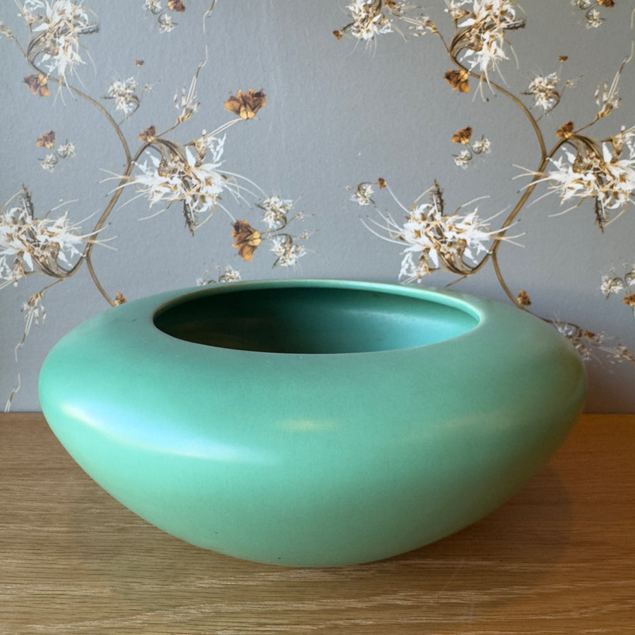 vintage aqua planter